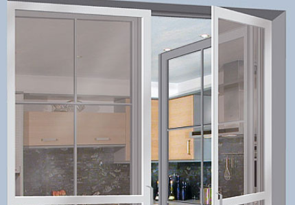 Dveřní síť proti hmyzu – vstupní dveře